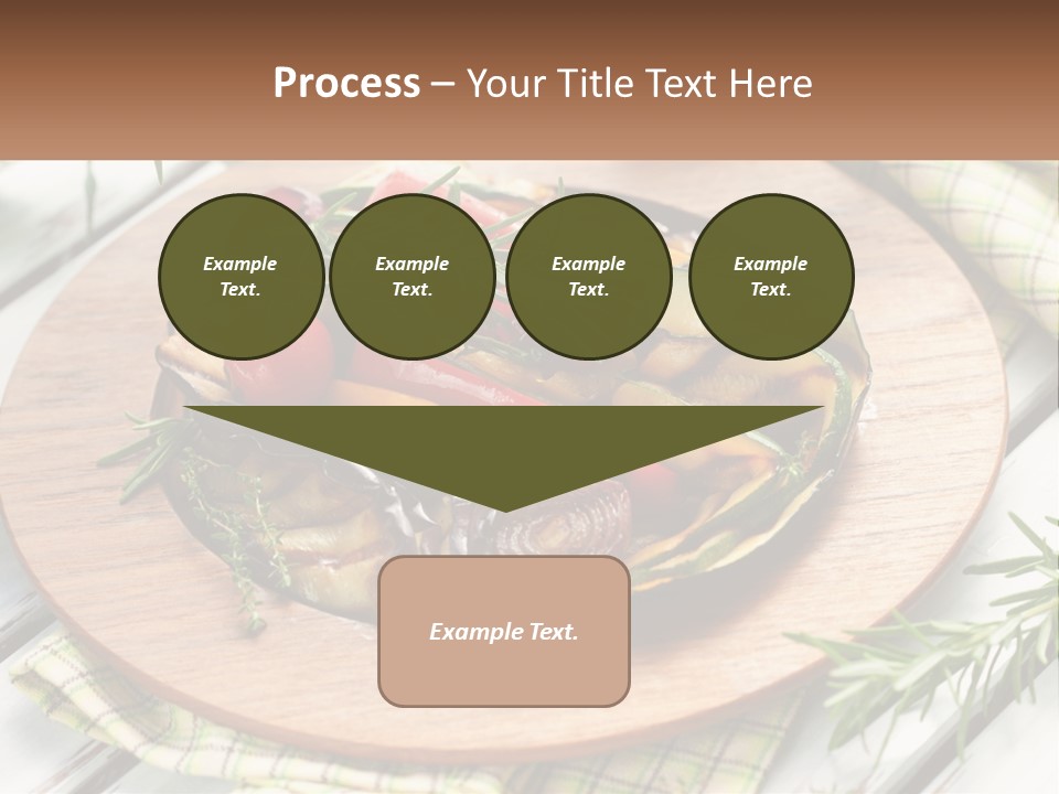 Cooking Thyme Red PowerPoint Template