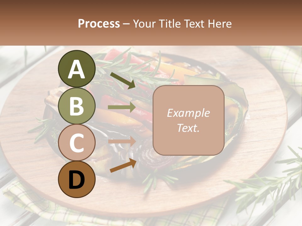 Cooking Thyme Red PowerPoint Template