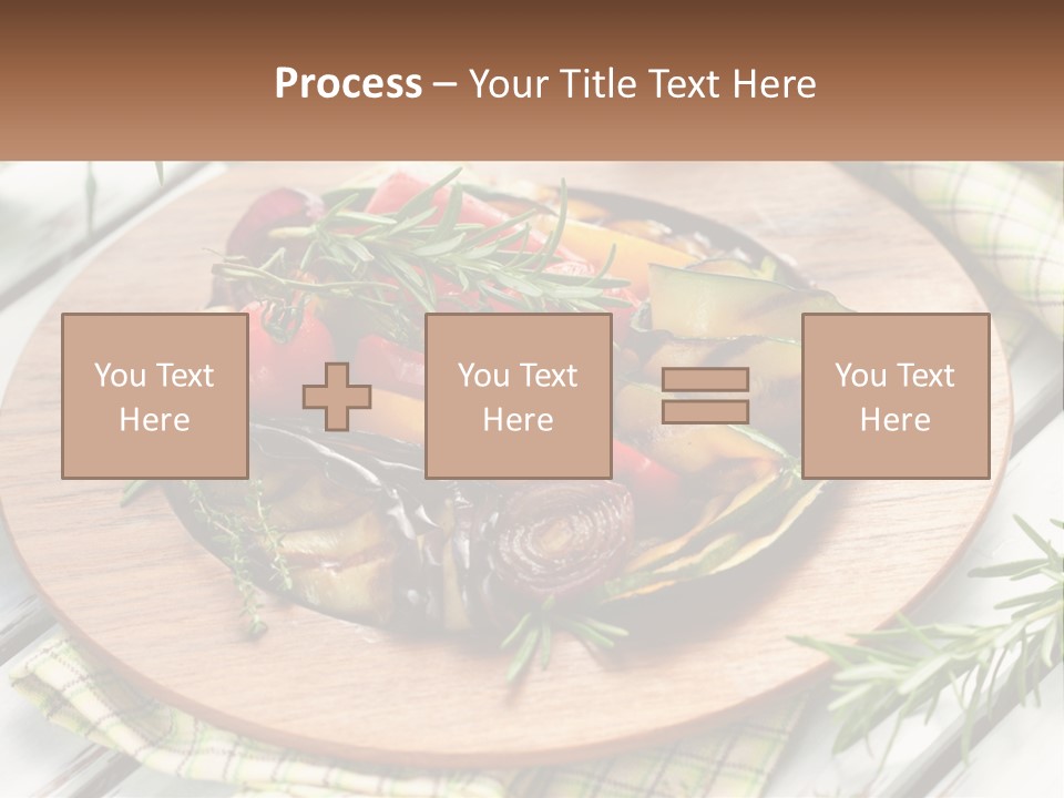 Cooking Thyme Red PowerPoint Template