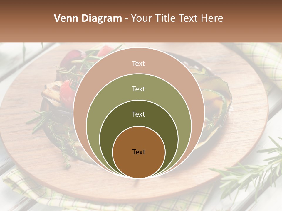 Cooking Thyme Red PowerPoint Template