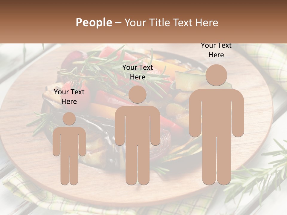 Cooking Thyme Red PowerPoint Template