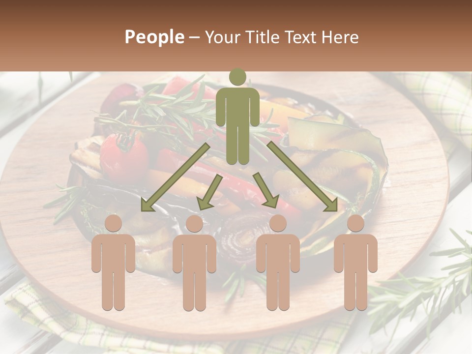 Cooking Thyme Red PowerPoint Template