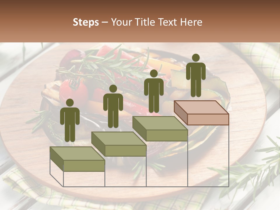 Cooking Thyme Red PowerPoint Template