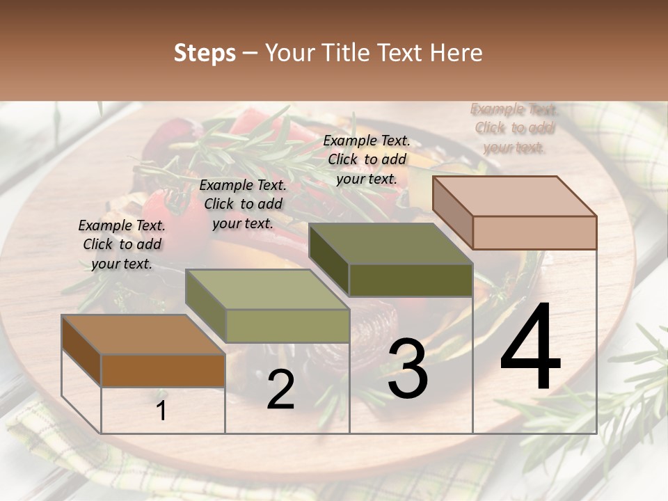 Cooking Thyme Red PowerPoint Template
