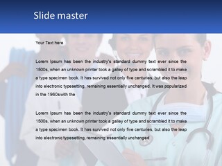 Youth Nurse Chemistry PowerPoint Template