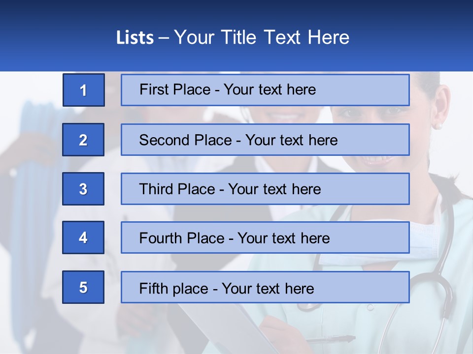 Youth Nurse Chemistry PowerPoint Template