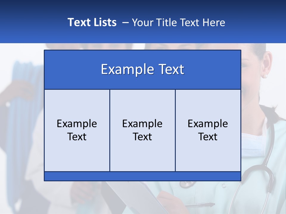 Youth Nurse Chemistry PowerPoint Template