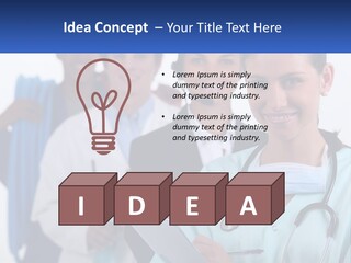 Youth Nurse Chemistry PowerPoint Template