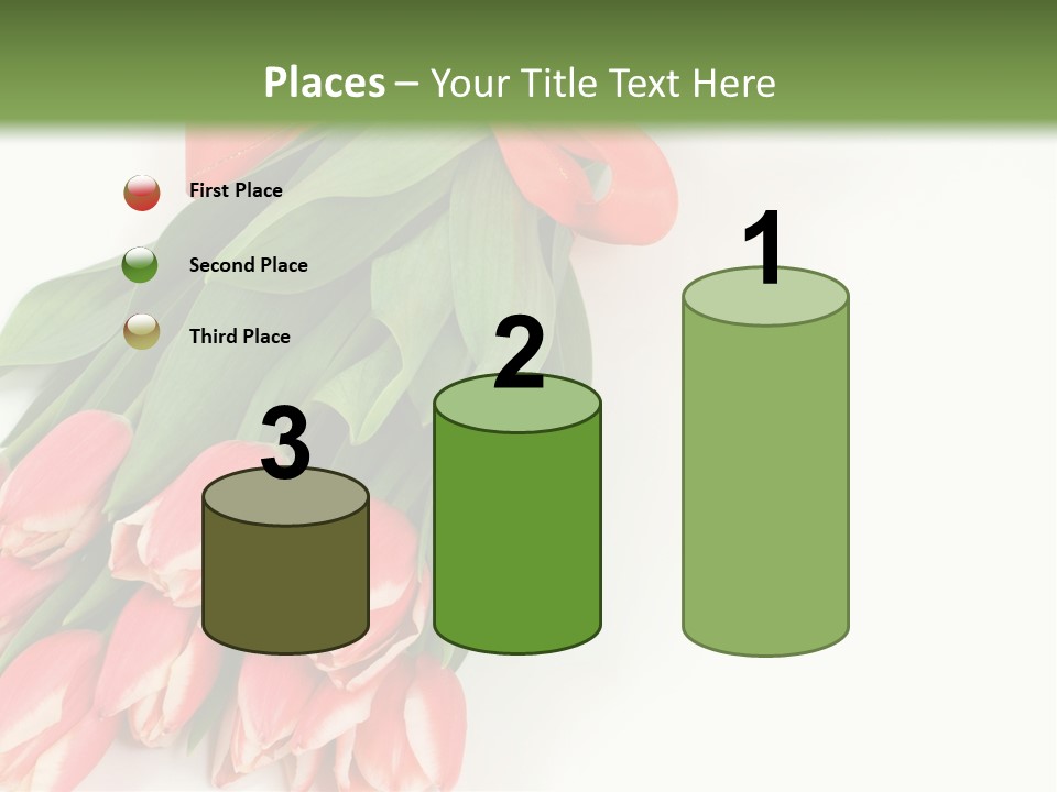 White Leaf Vivid PowerPoint Template