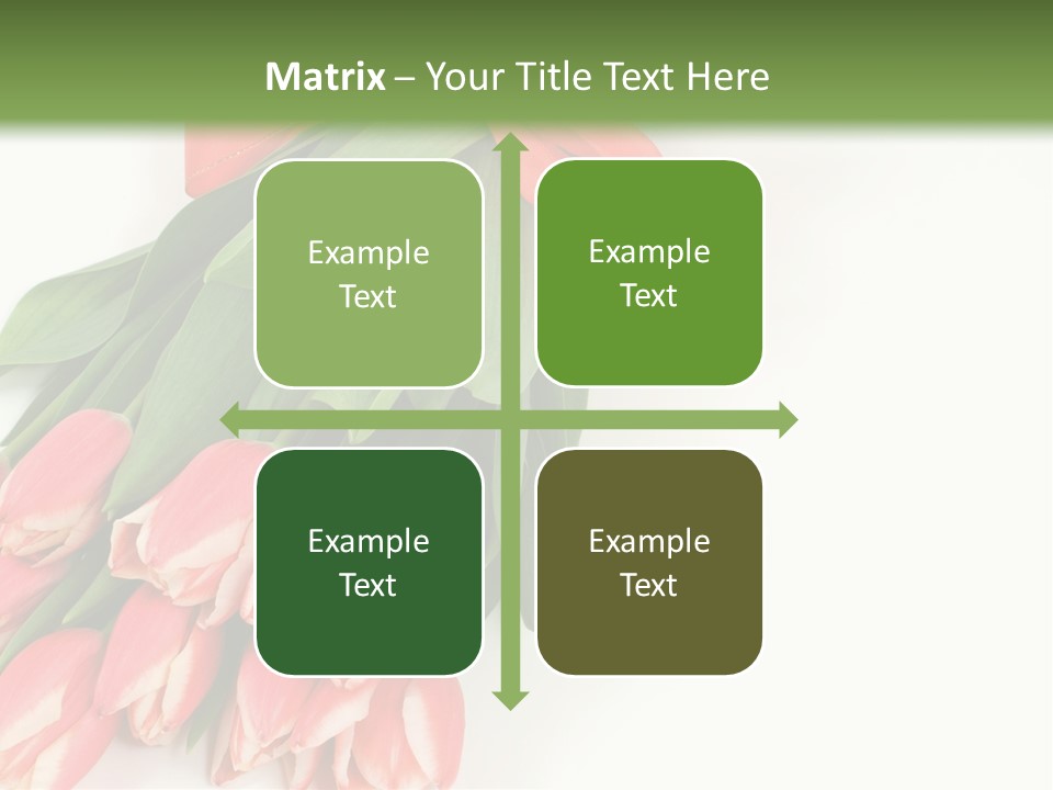 White Leaf Vivid PowerPoint Template