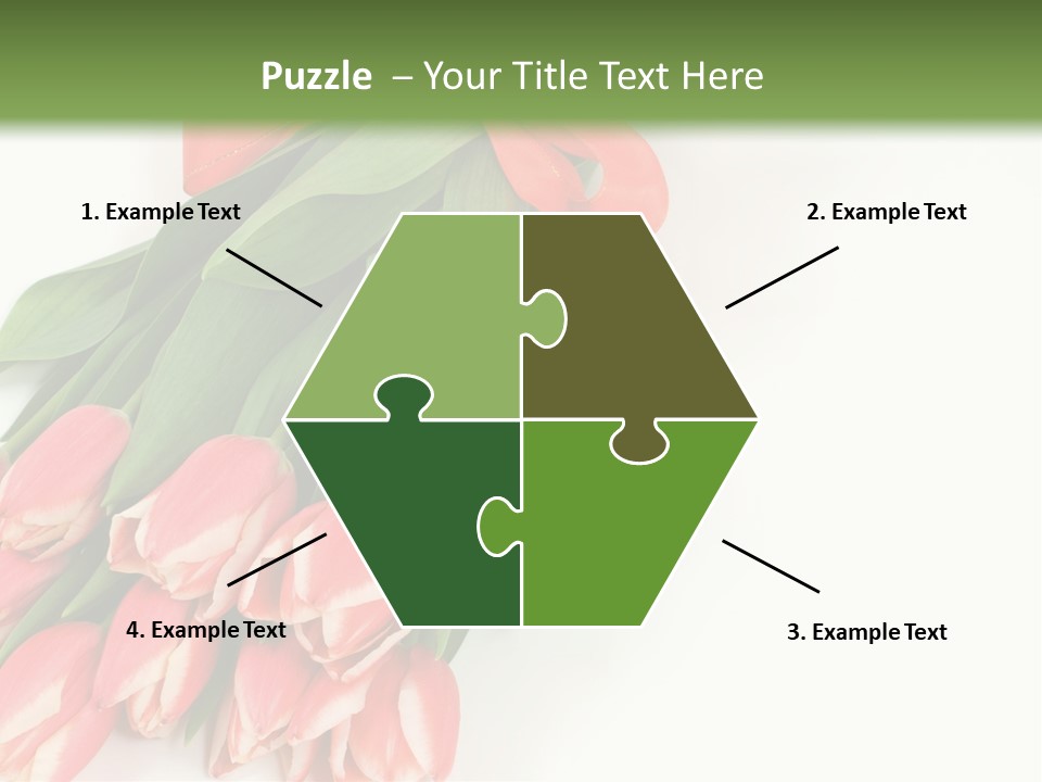 White Leaf Vivid PowerPoint Template