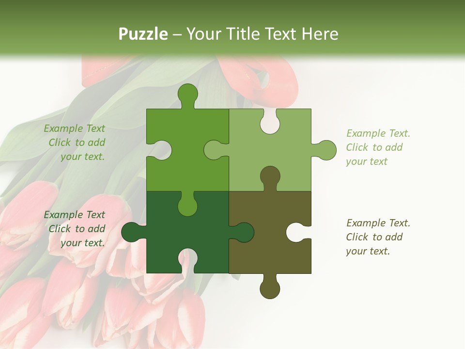 White Leaf Vivid PowerPoint Template