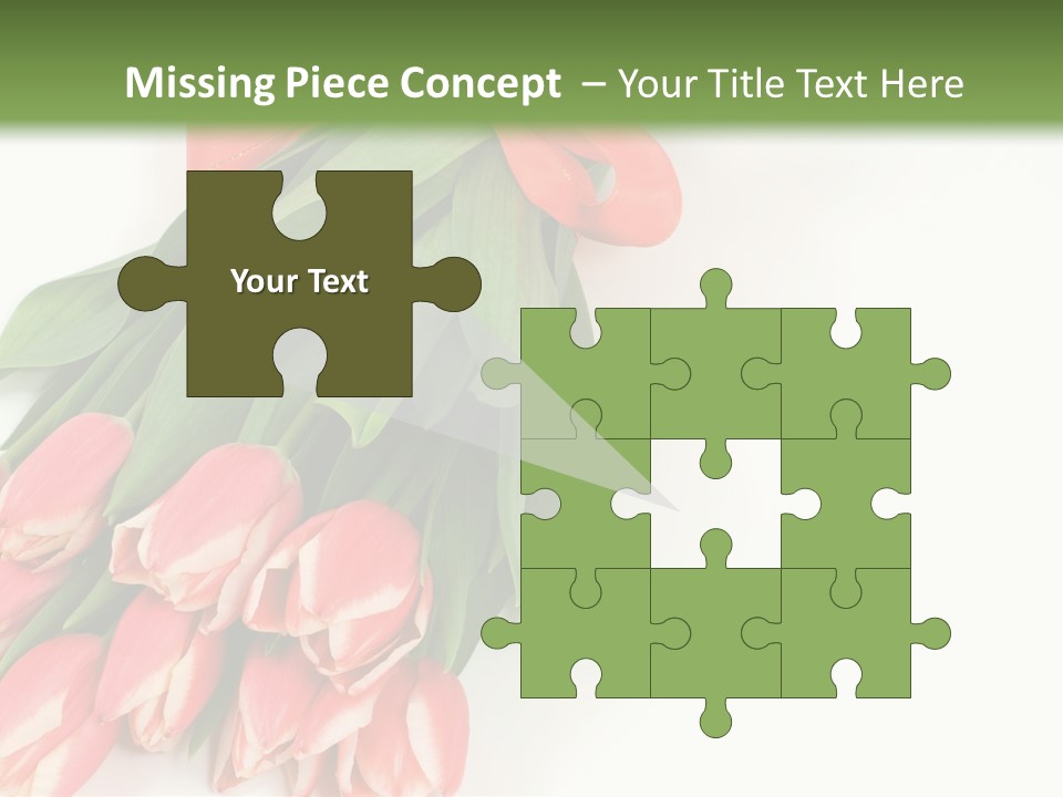 White Leaf Vivid PowerPoint Template