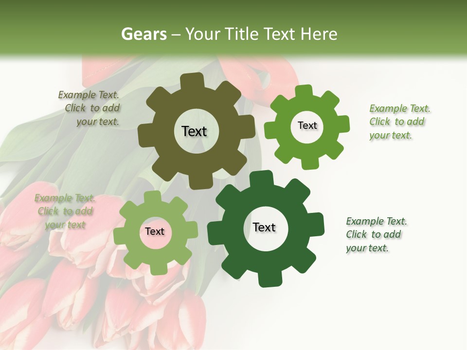 White Leaf Vivid PowerPoint Template