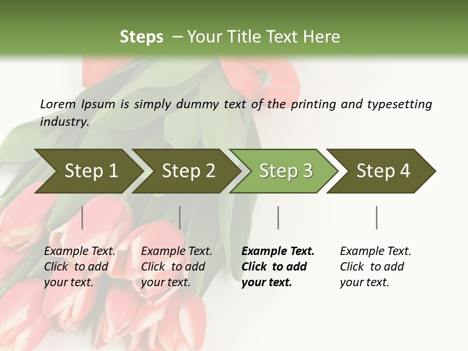 White Leaf Vivid PowerPoint Template