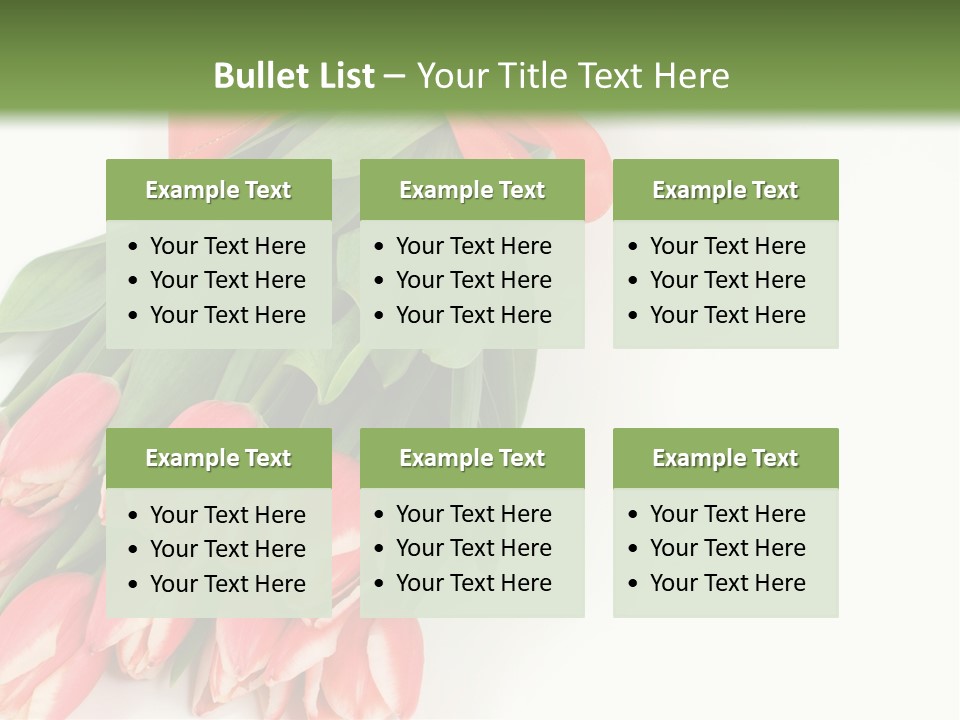 White Leaf Vivid PowerPoint Template