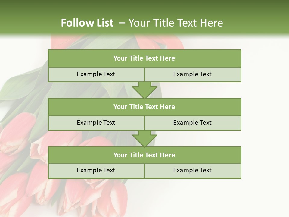 White Leaf Vivid PowerPoint Template