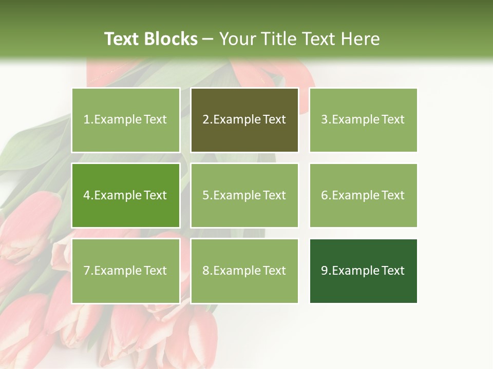 White Leaf Vivid PowerPoint Template