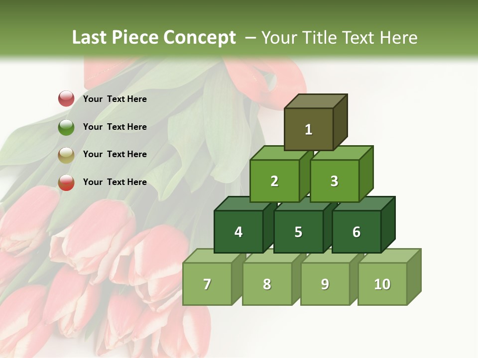 White Leaf Vivid PowerPoint Template