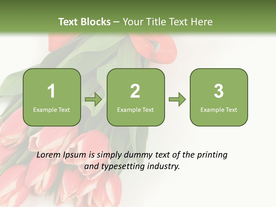 White Leaf Vivid PowerPoint Template