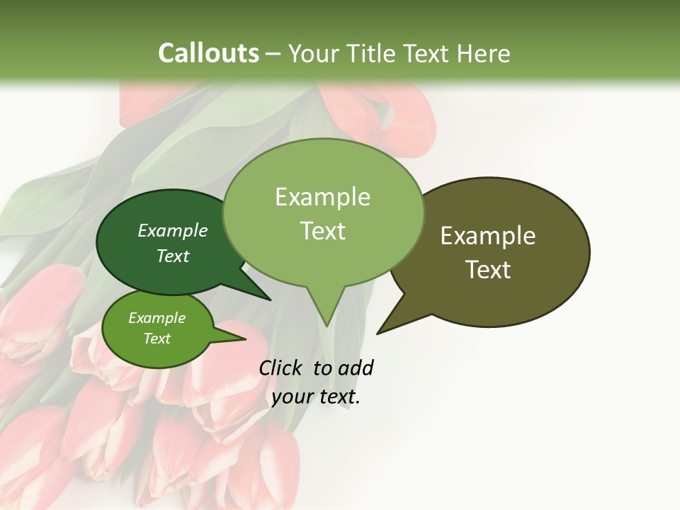 White Leaf Vivid PowerPoint Template