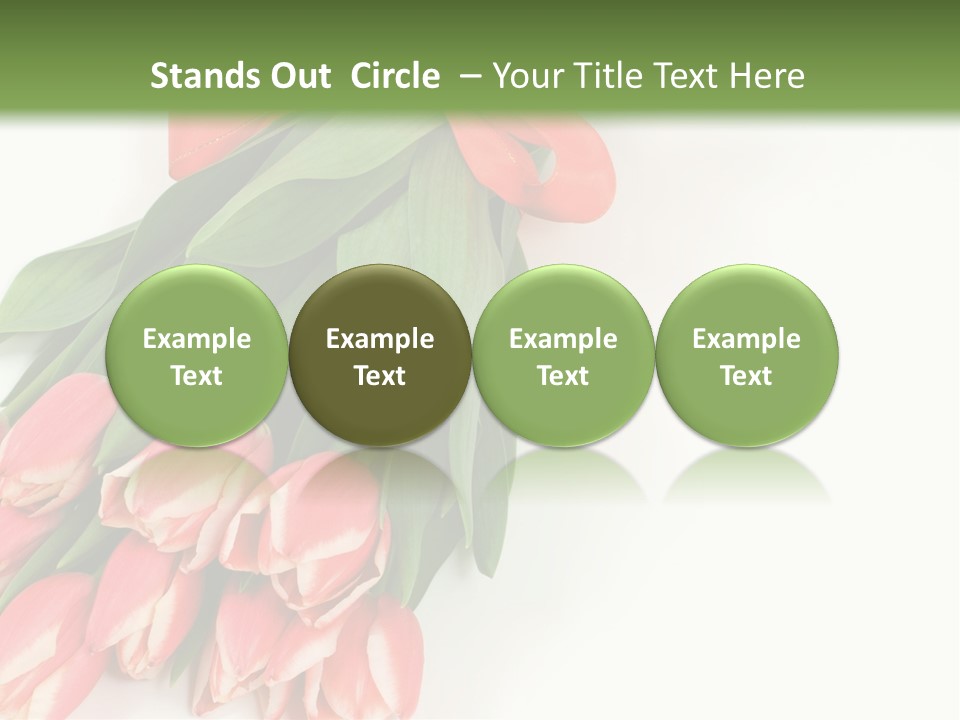 White Leaf Vivid PowerPoint Template