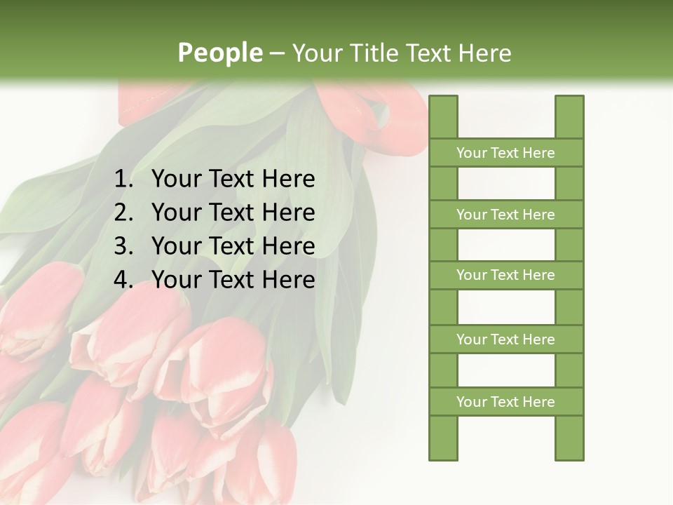 White Leaf Vivid PowerPoint Template