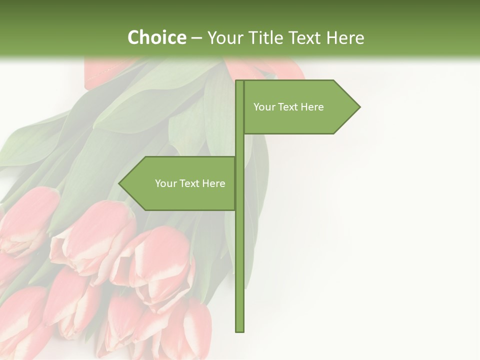 White Leaf Vivid PowerPoint Template