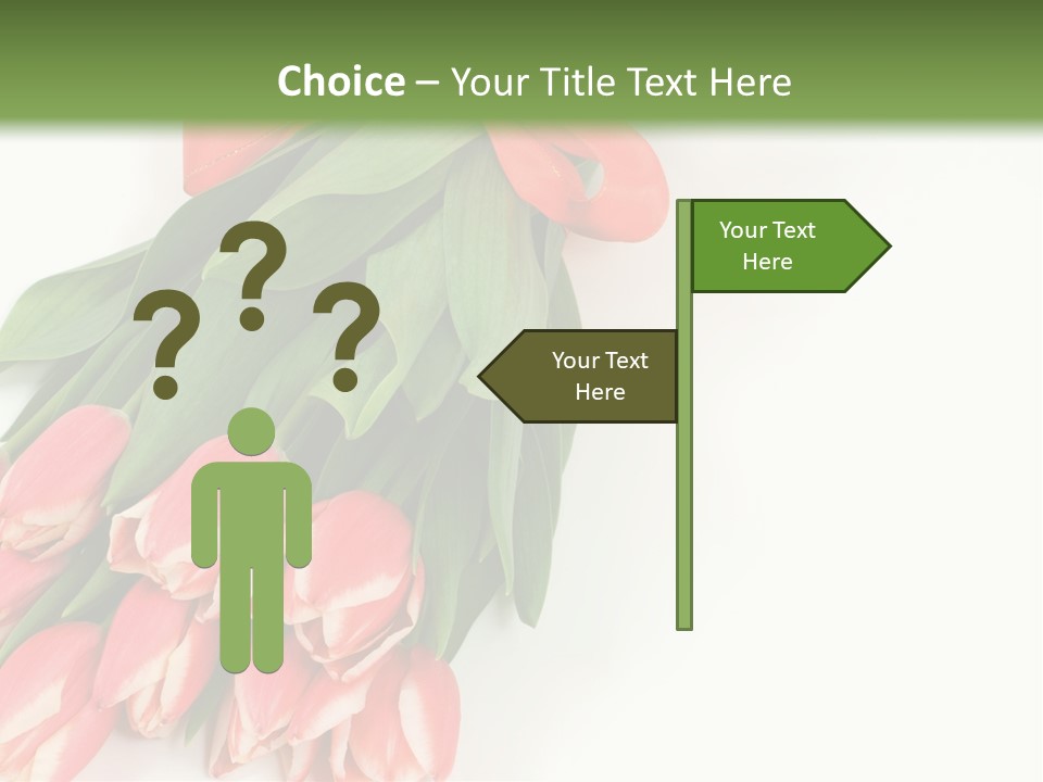 White Leaf Vivid PowerPoint Template