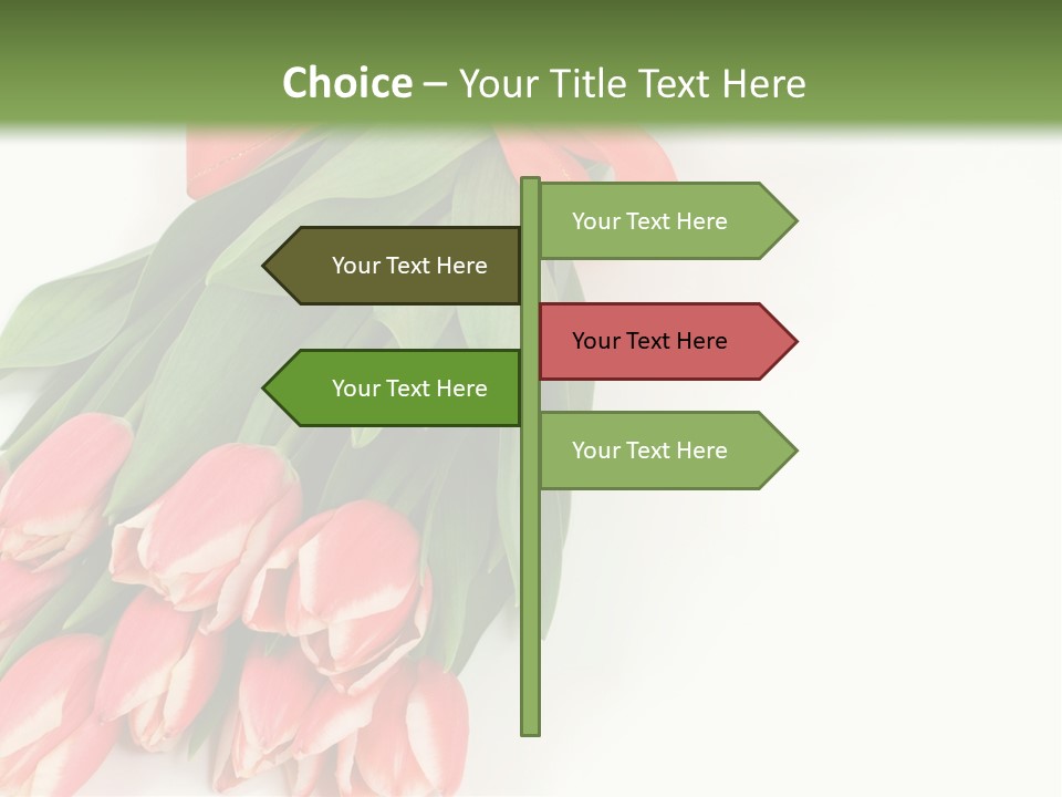 White Leaf Vivid PowerPoint Template