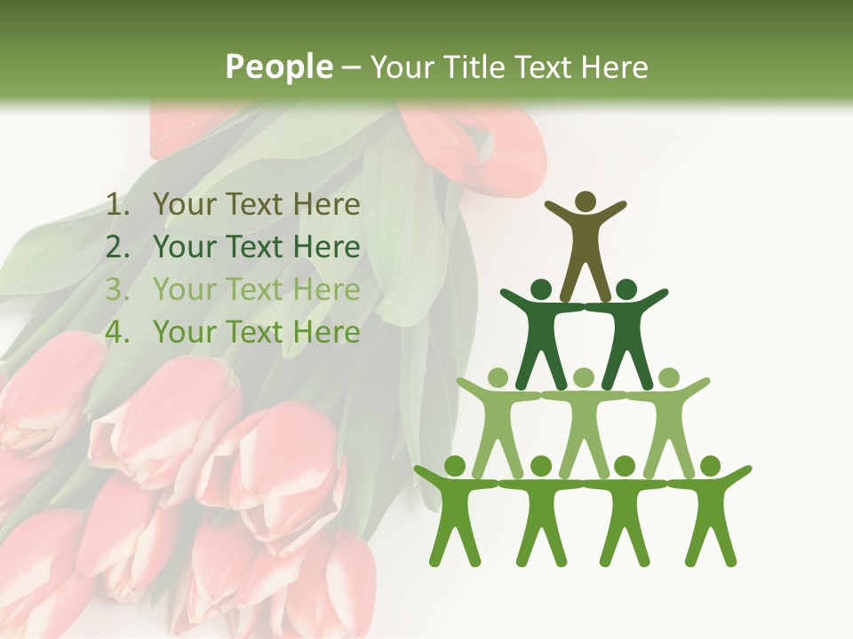 White Leaf Vivid PowerPoint Template