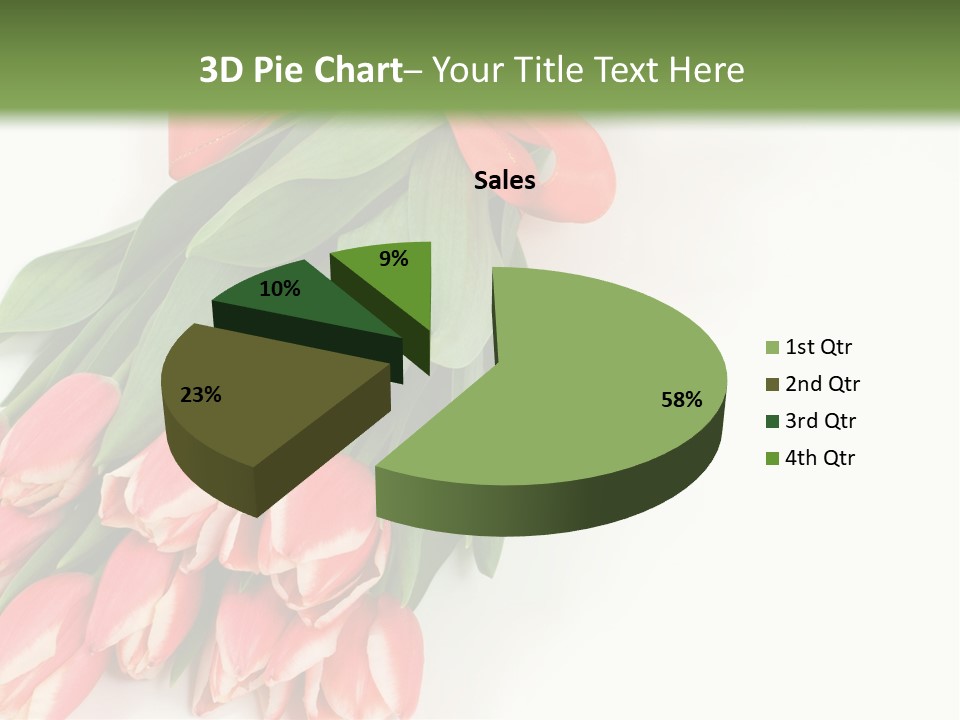 White Leaf Vivid PowerPoint Template