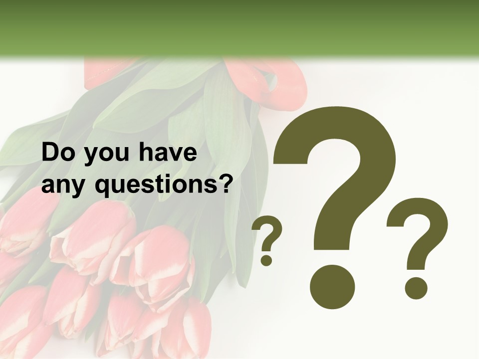 White Leaf Vivid PowerPoint Template