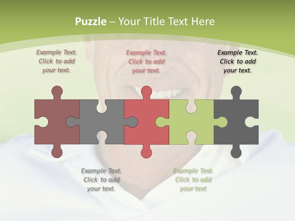 Dental White Tanned PowerPoint Template