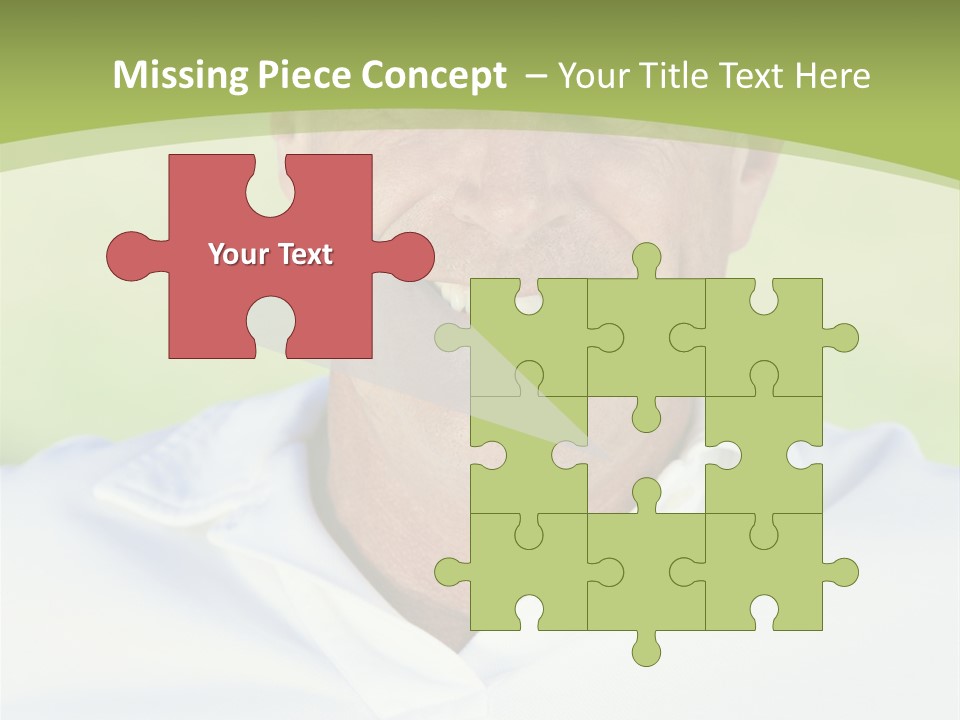 Dental White Tanned PowerPoint Template