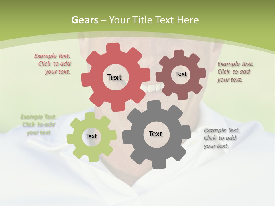Dental White Tanned PowerPoint Template
