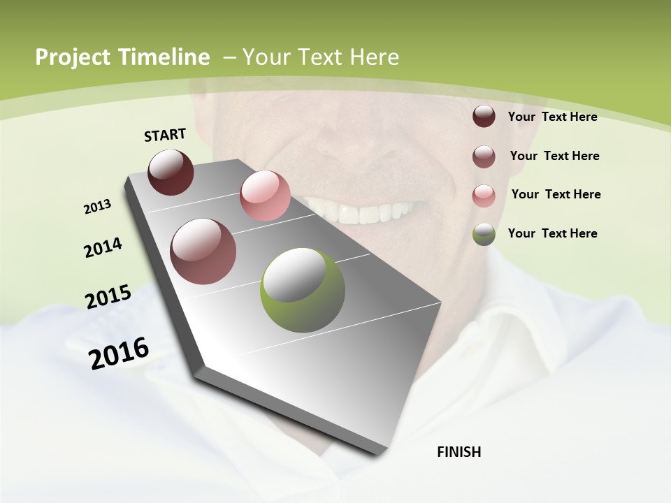 Dental White Tanned PowerPoint Template