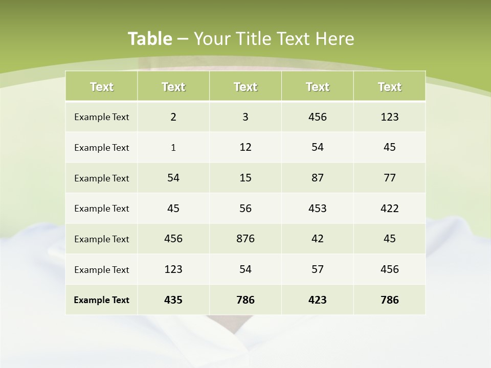 Dental White Tanned PowerPoint Template