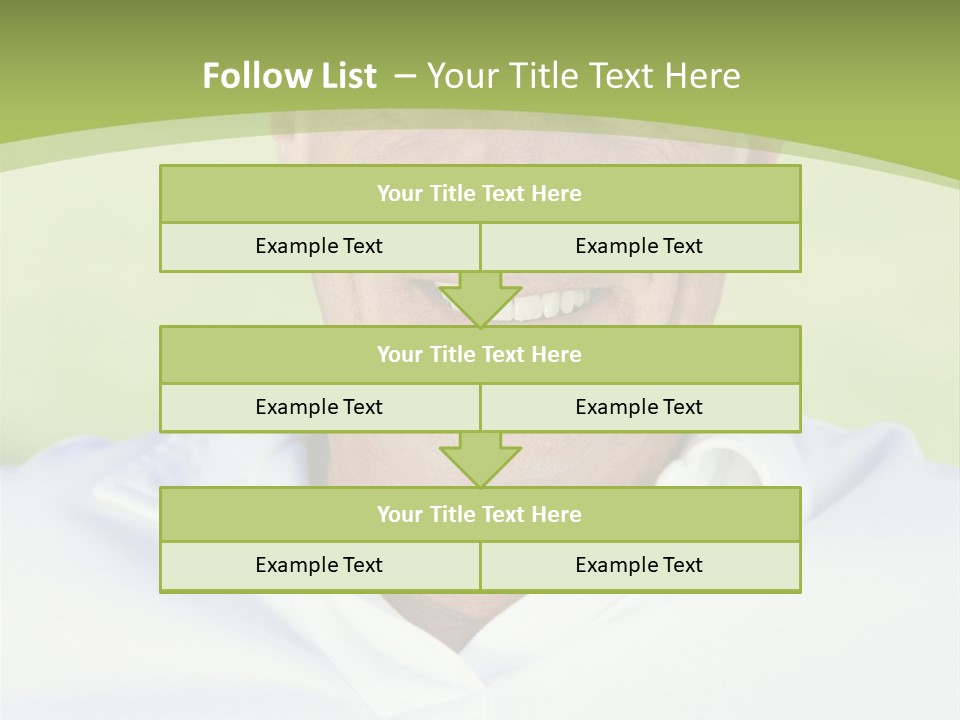 Dental White Tanned PowerPoint Template