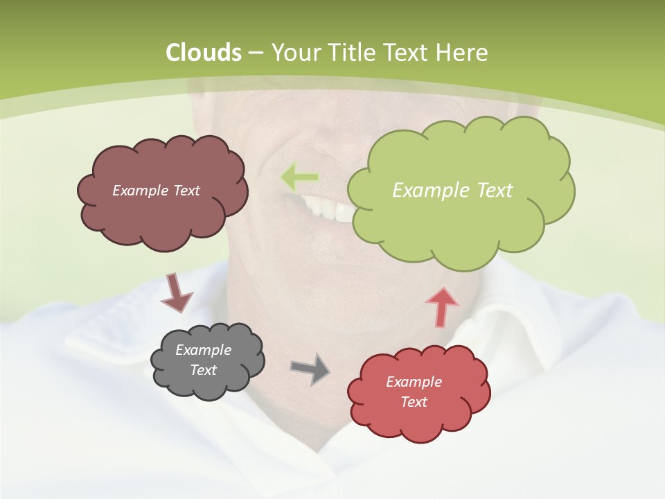 Dental White Tanned PowerPoint Template