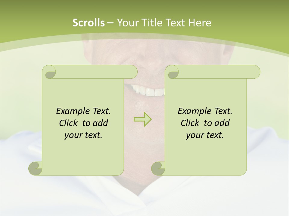 Dental White Tanned PowerPoint Template