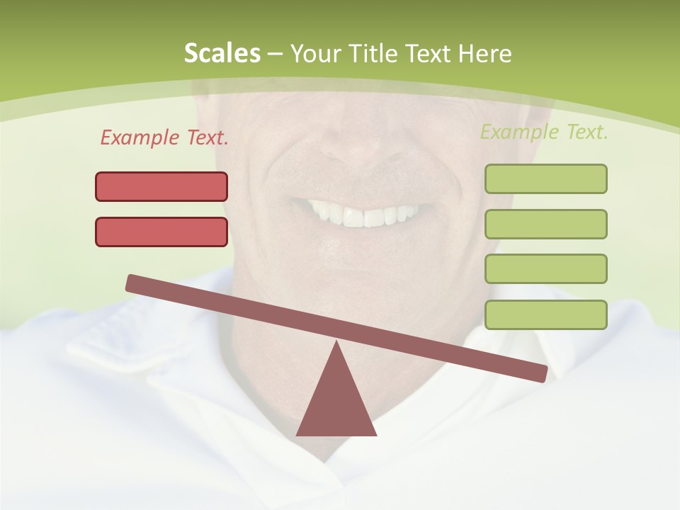 Dental White Tanned PowerPoint Template