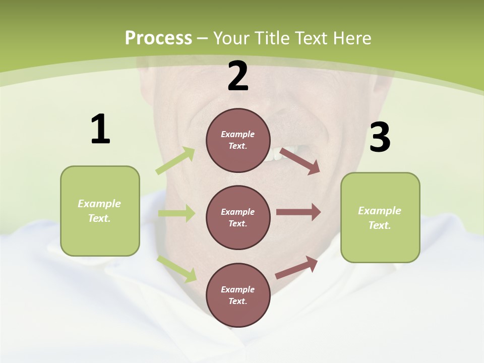 Dental White Tanned PowerPoint Template