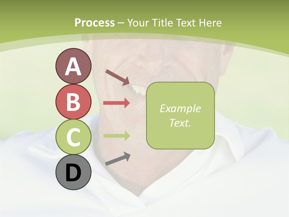 Dental White Tanned PowerPoint Template