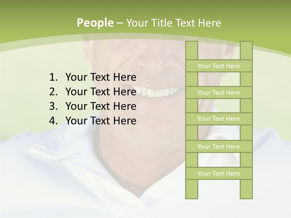Dental White Tanned PowerPoint Template