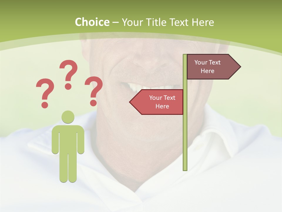 Dental White Tanned PowerPoint Template