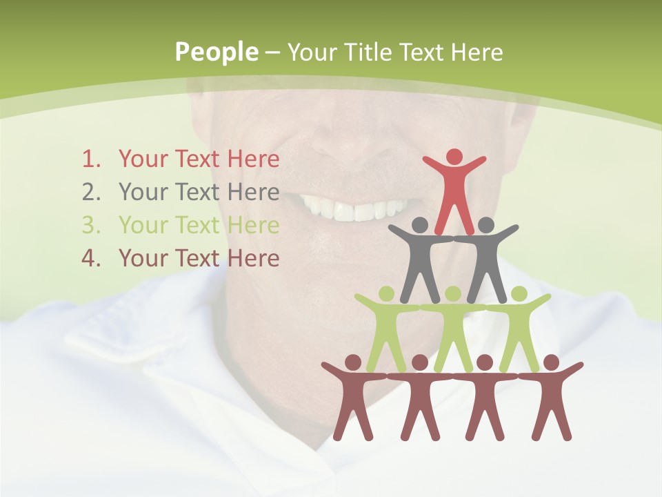 Dental White Tanned PowerPoint Template