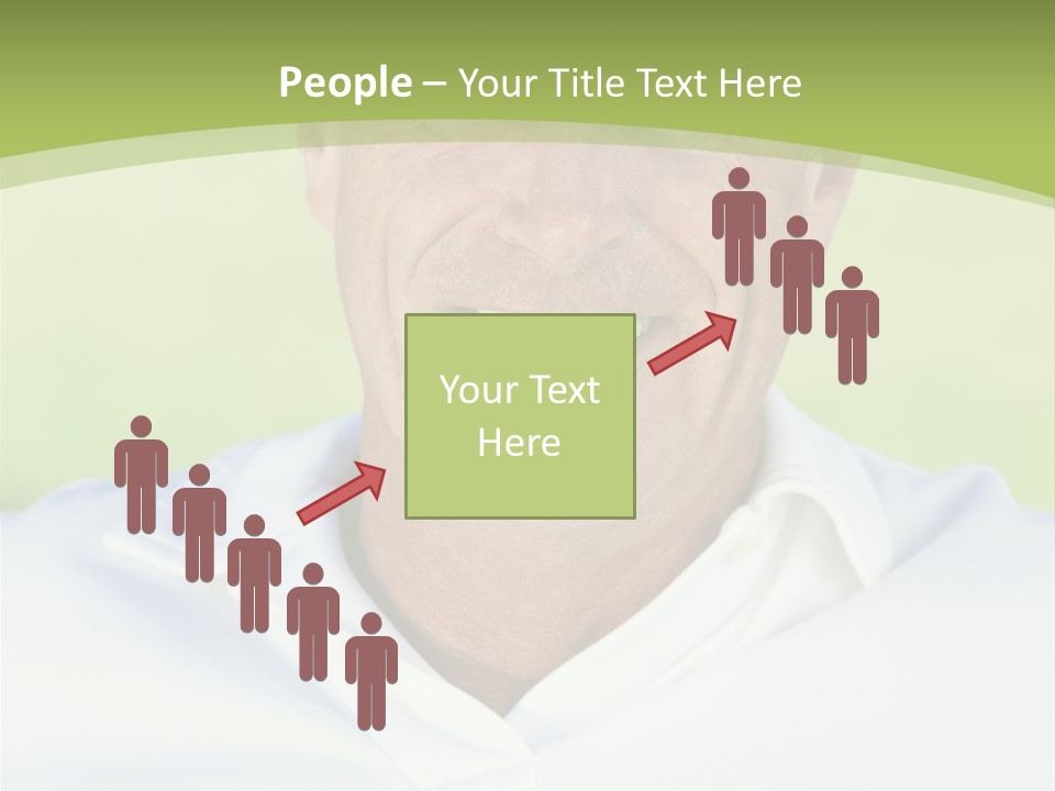 Dental White Tanned PowerPoint Template