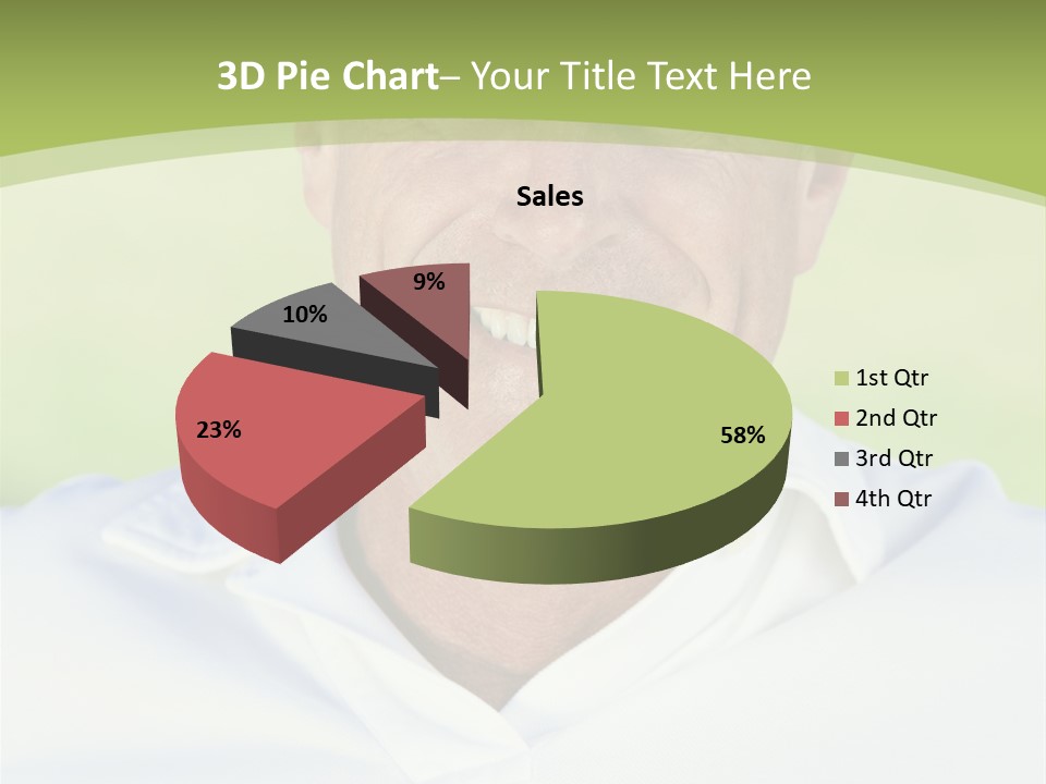 Dental White Tanned PowerPoint Template