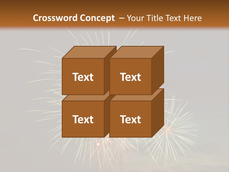 Cheerful Burst Green PowerPoint Template